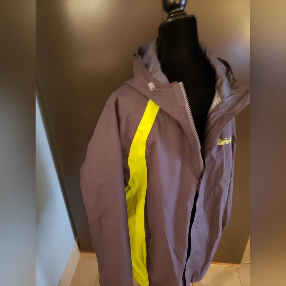 🔥 Coleman Nylon Hooded Water Resistant Jacket XL - Picture 2 of 6